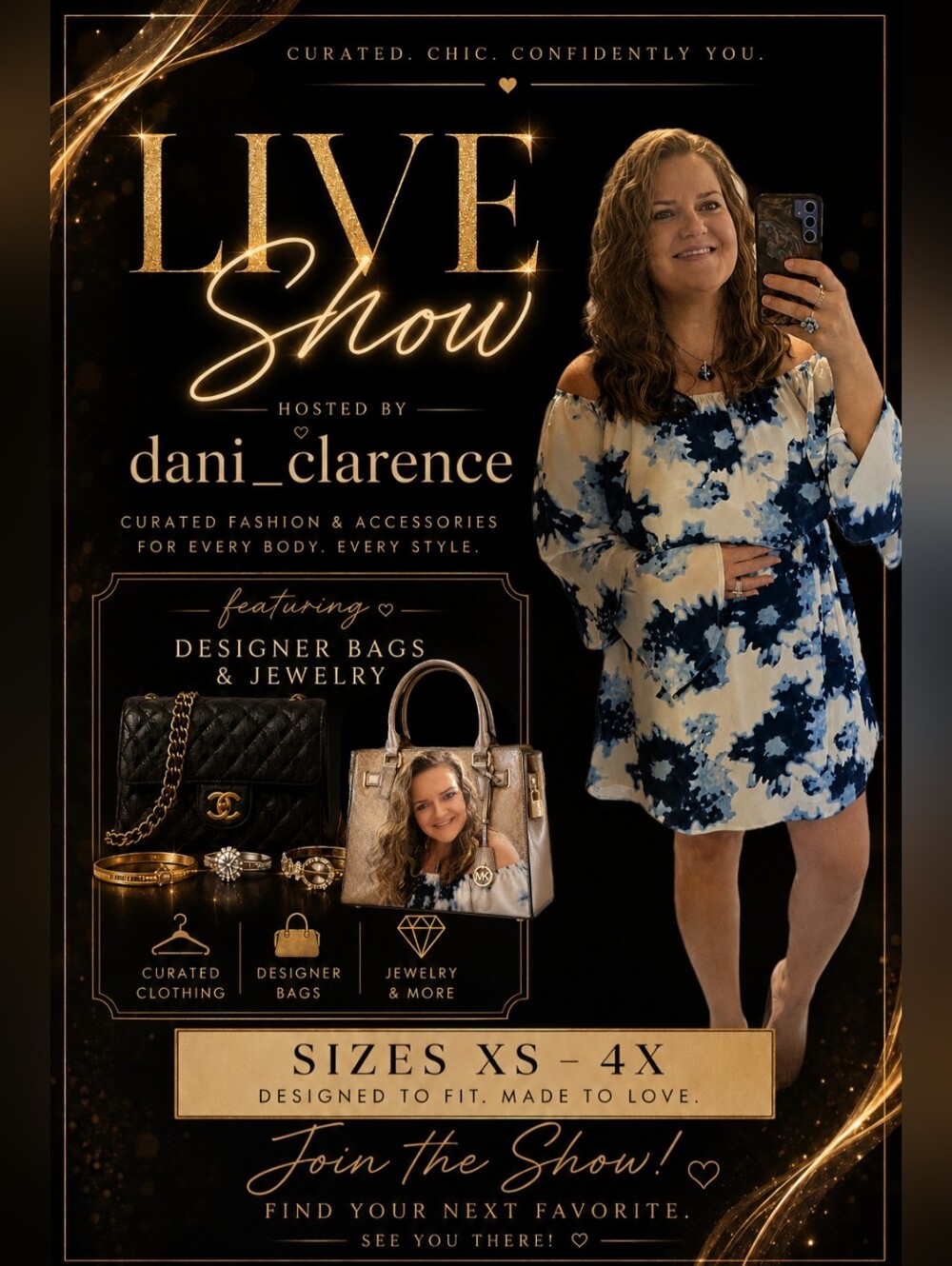 DANI_CLARENCE IS LIVE! LIKE THIS FLYER TO BE NOTIFIED :)